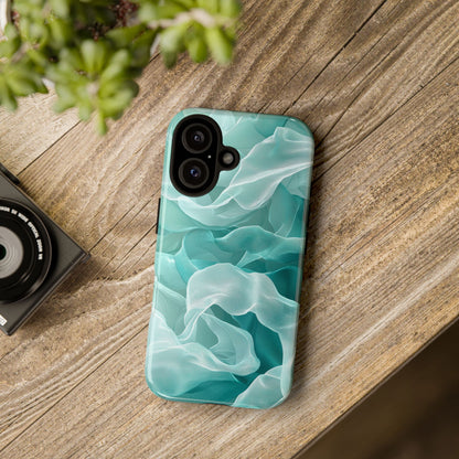 Blue Linen Design iPhone Case