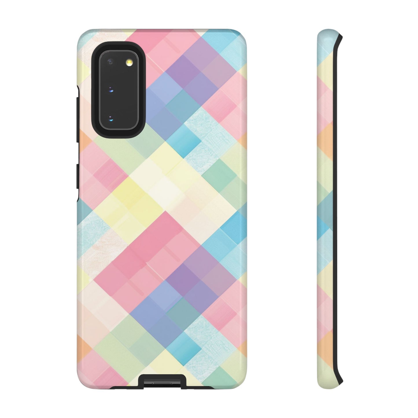 Spring Sonata Pastel Plaid Case