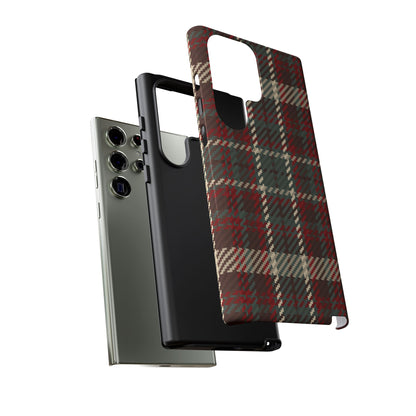 Cozy Rustic Plaid - Samsung Galaxy Series Case
