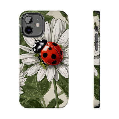 Ladybug & Daisy Garden Charm - iPhone Series Case