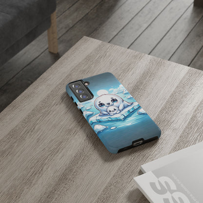 Arctic Embrace Seal iPhone Case