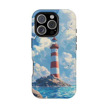 Iphone Case - Majestic Lighthouse Scene Design