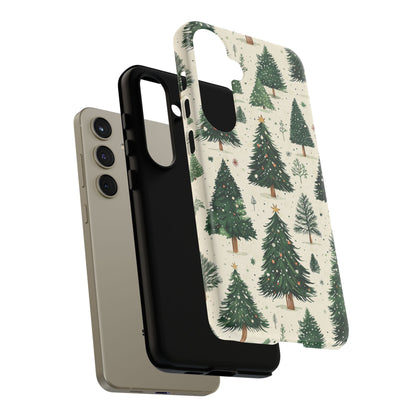 Festive Christmas Tree Forest Pattern – Samsung Galaxy Series Case