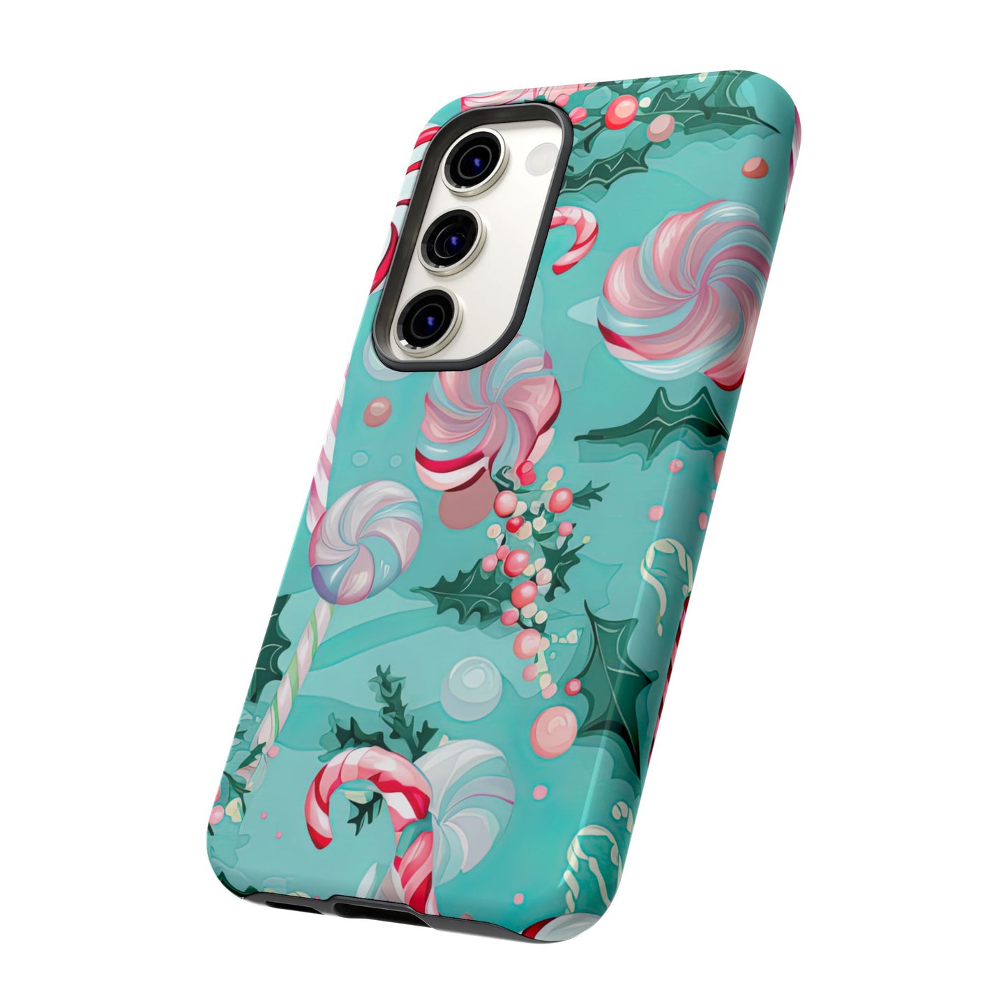 Candy Cane & Peppermint Holiday Delight – Samsung Galaxy Series Case