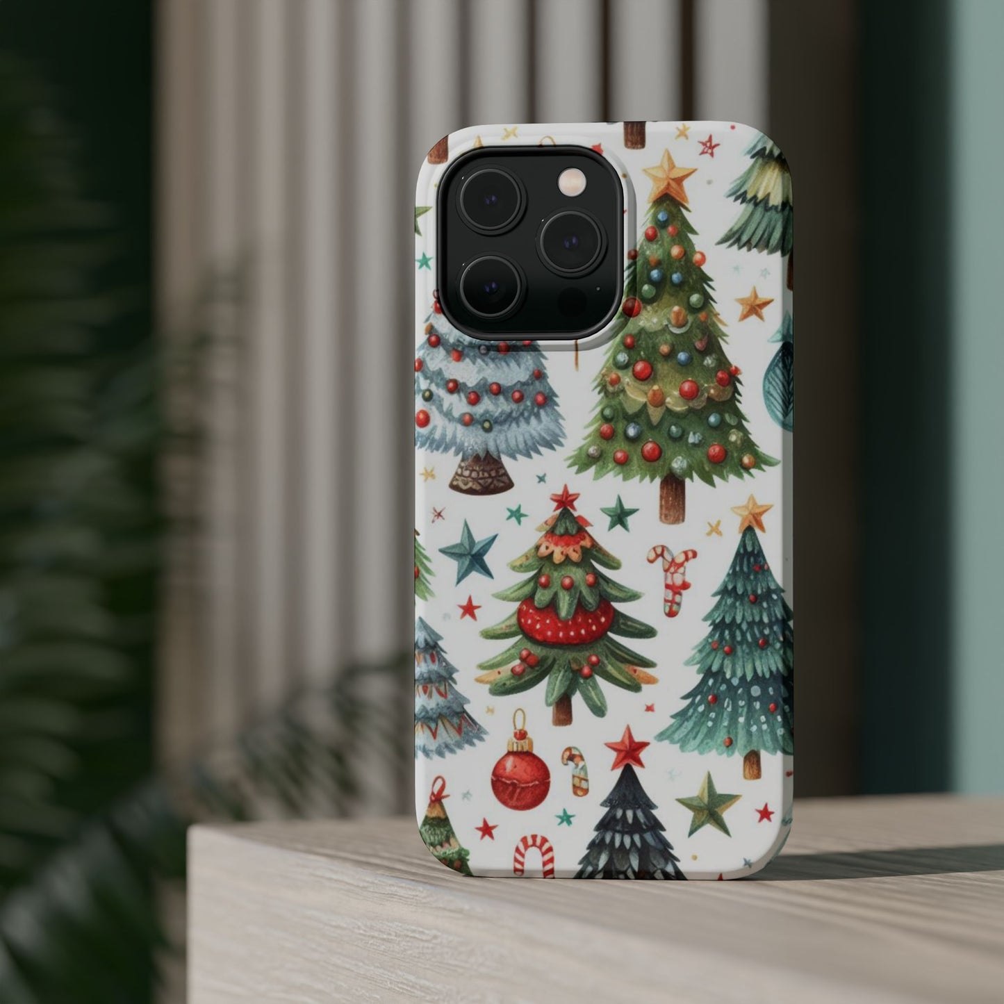 Festive Tree Wonderland – MagSafe iPhone Case