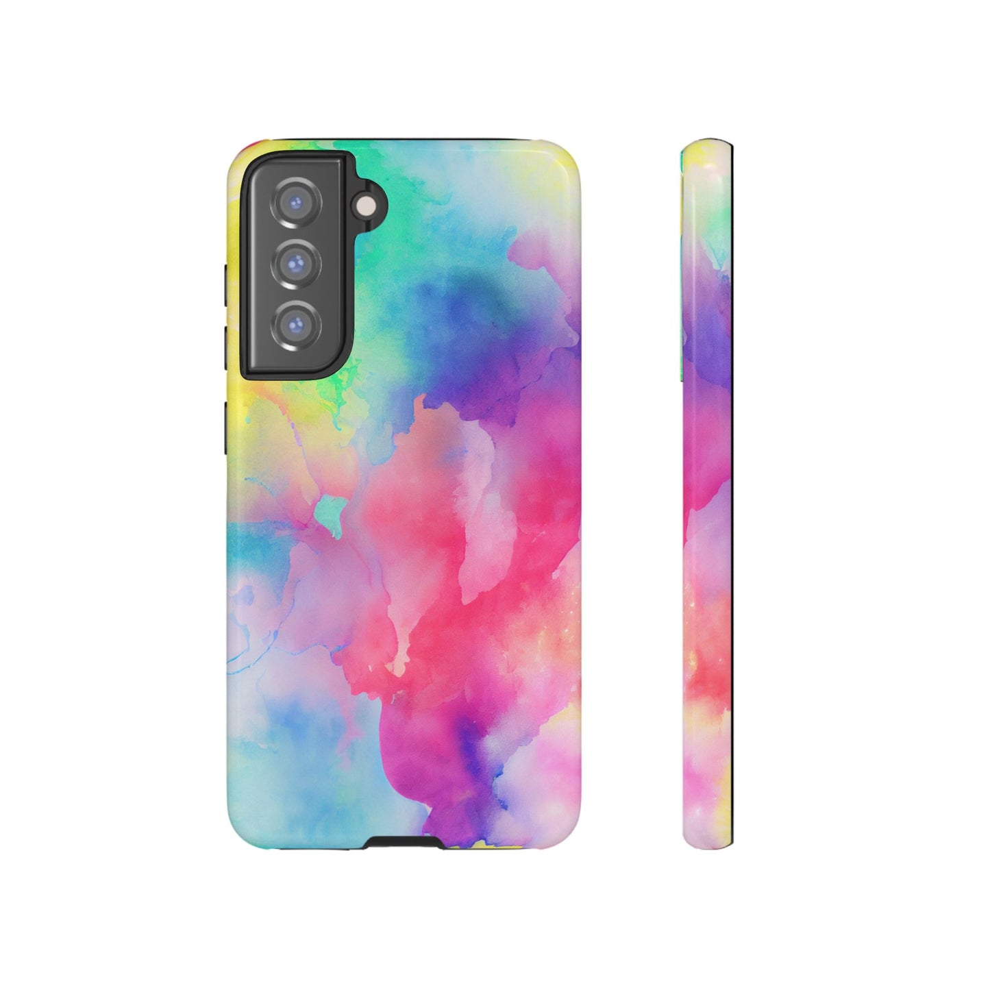 Pastel Watercolor Dream Samsung Galaxy Case – Slim Profile, Glossy Finish