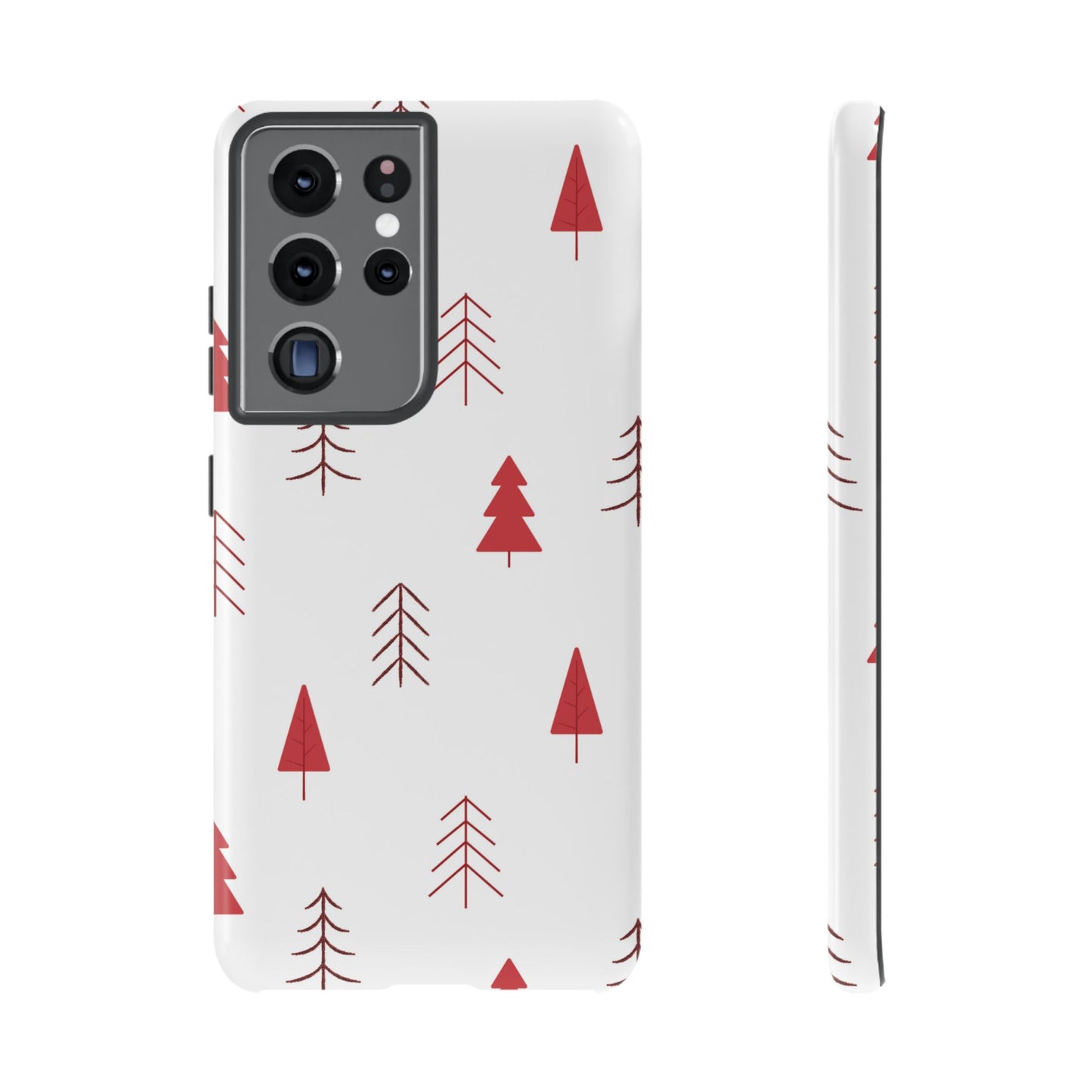 Scandi Red Pine Trees - Samsung Galaxy Series Case