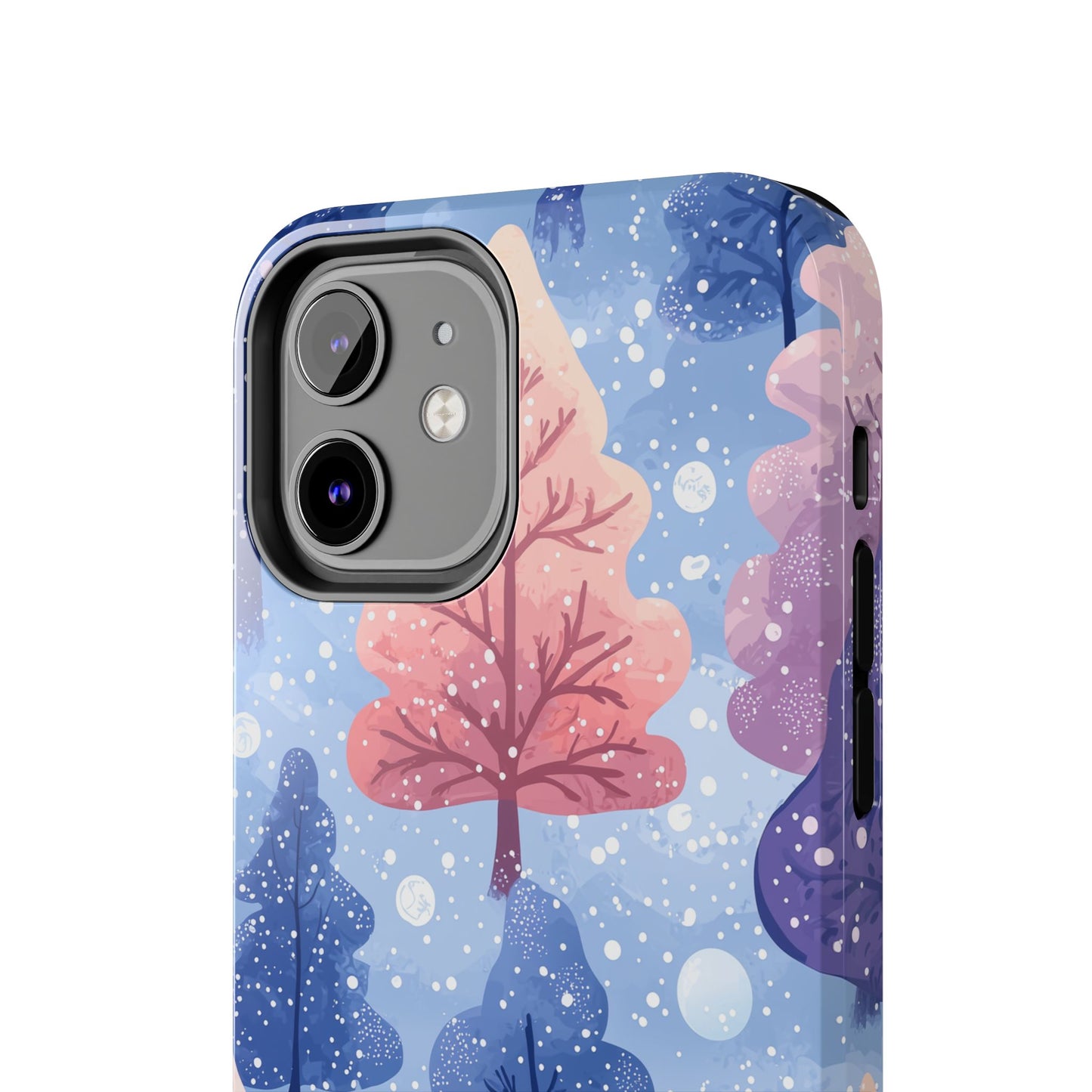 Pink & Purple Winter Wonderland - iPhone Series Case