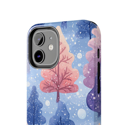 Pink & Purple Winter Wonderland - iPhone Series Case