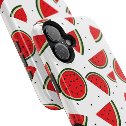 Sweet Watermelon MagSafe iPhone Case – Fresh & Fun Fruit Pattern with Summer Vibes