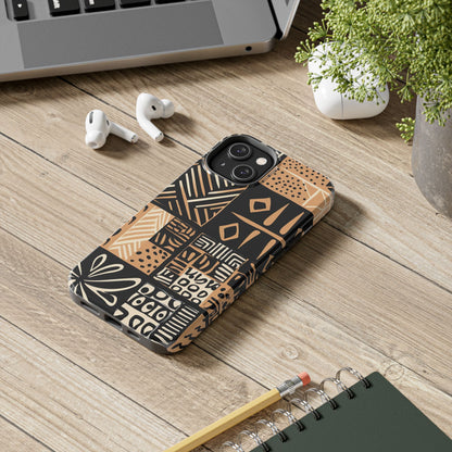 Tribal Geo-Pattern iPhone Series Case – Bold Ethnic Design