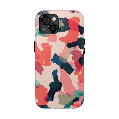 Modern Earthy Camo Abstract – iPhone Case