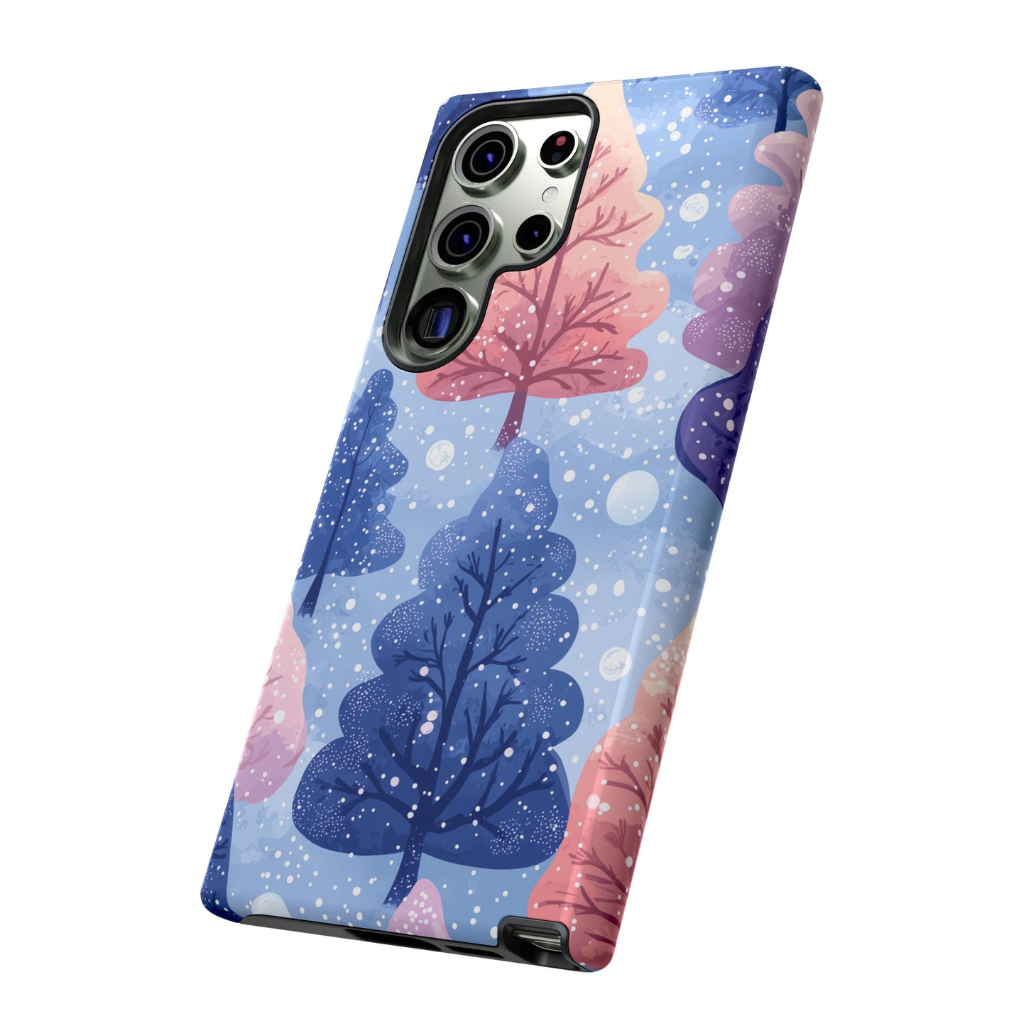 Pink & Purple Winter Wonderland - Samsung Galaxy Series Case