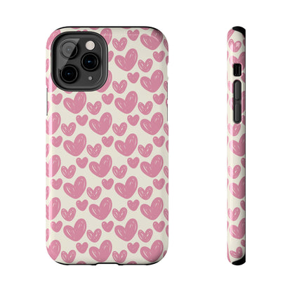 Heartfelt Pattern iPhone Case