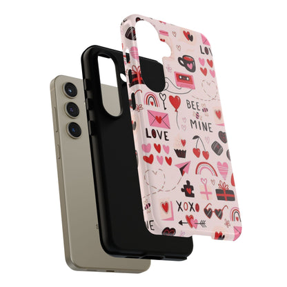 Samsung Galaxy Case: Bee Mine Love Doodles