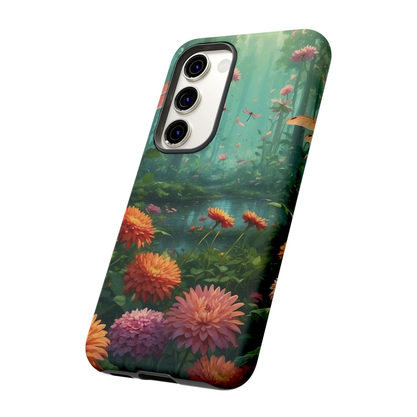 Enchanted Forest Dragonflies & Blossoms – Samsung Galaxy Series Case