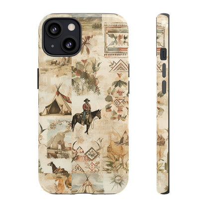 Western Collage Case | Vintage Country Aesthetic