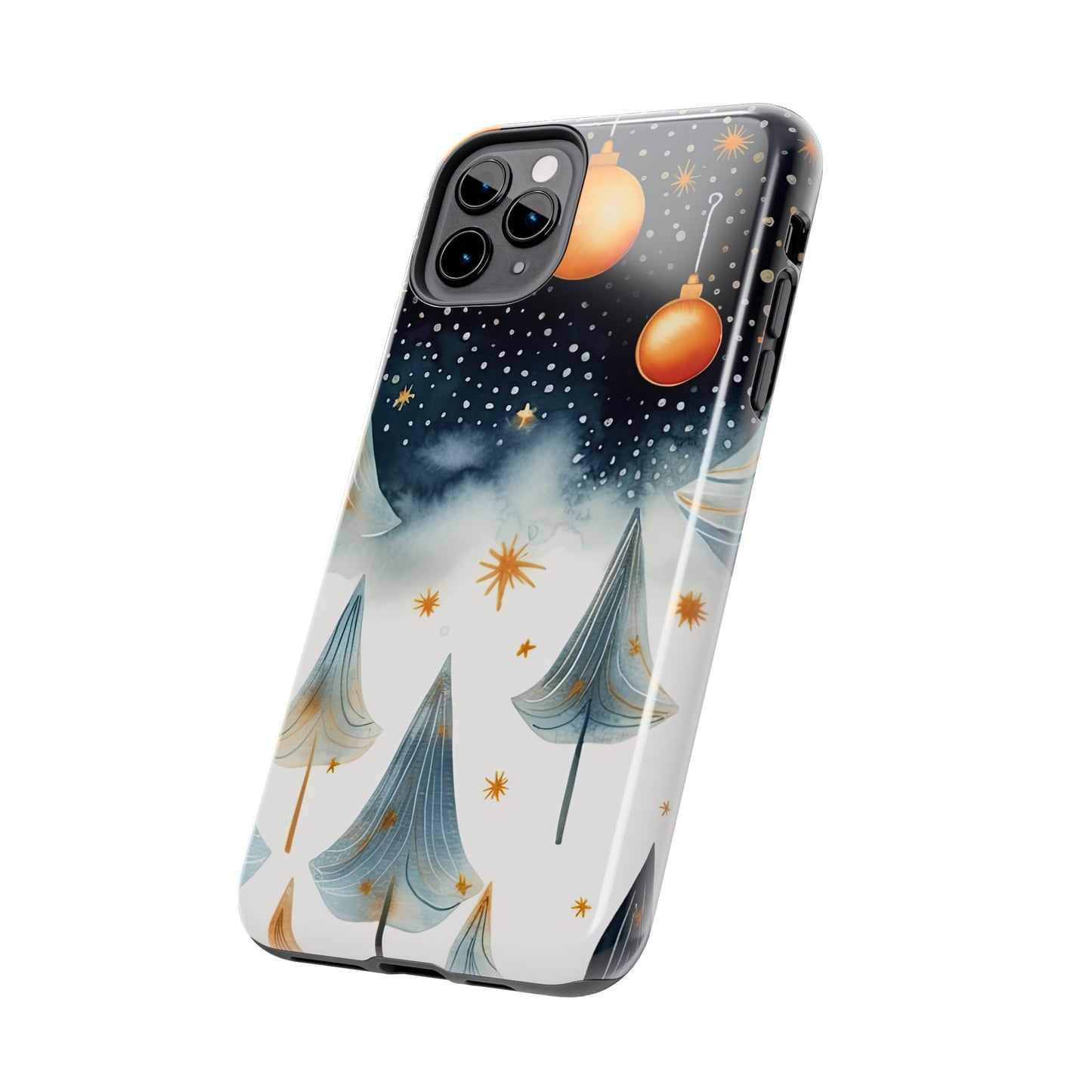 Winter Wonderland Gold Ornament – iPhone Series Case