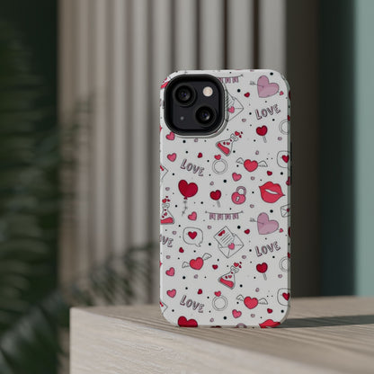 MagSafe Case: Romantic Love-Inspired Icons Case