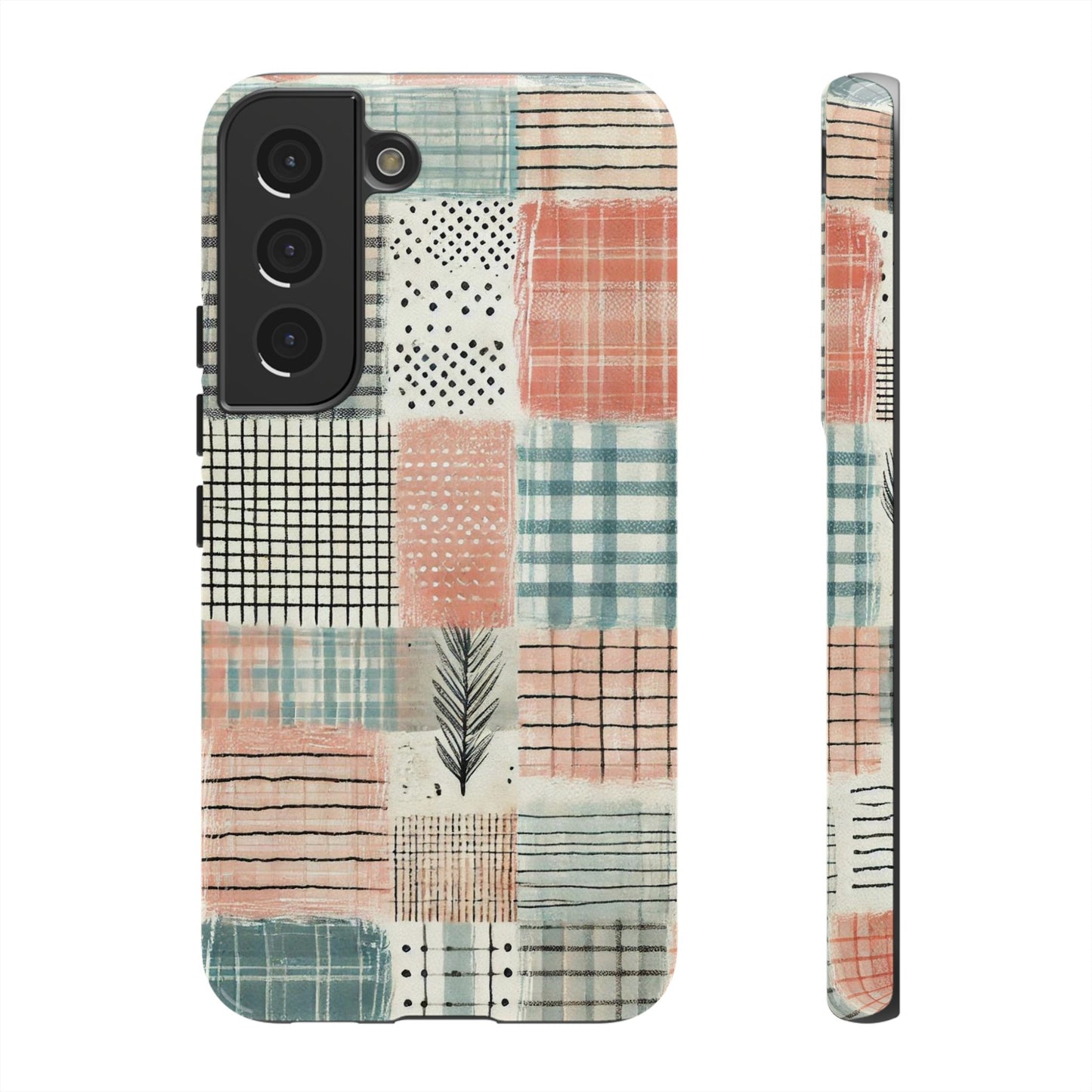 Modern Patchwork Pastel – Stylish Protection with Quilted Farmhouse Vibes