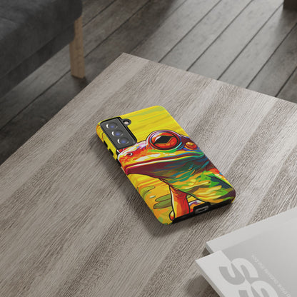 Vibrant Rainbow Frog Design – Samsung Galaxy Case