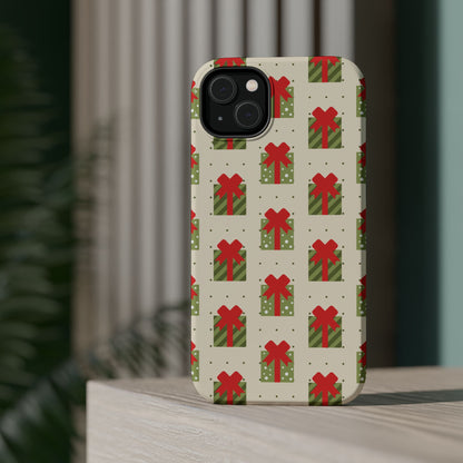 Festive Holiday Gift Pattern - MagSafe iPhone Series Case