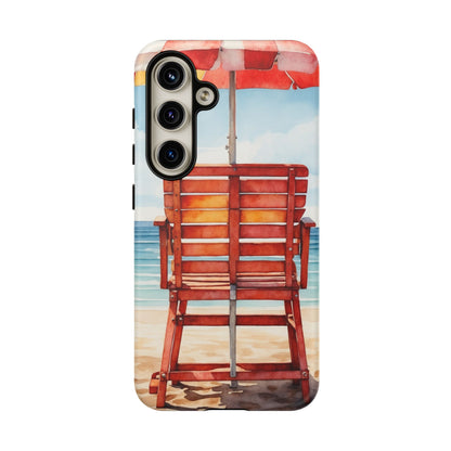 Beachfront Sunset Lounge Samsung Galaxy Case – Rearview Edition