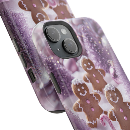 Pastel Christmas Gingerbread Wonderland - MagSafe Series Case