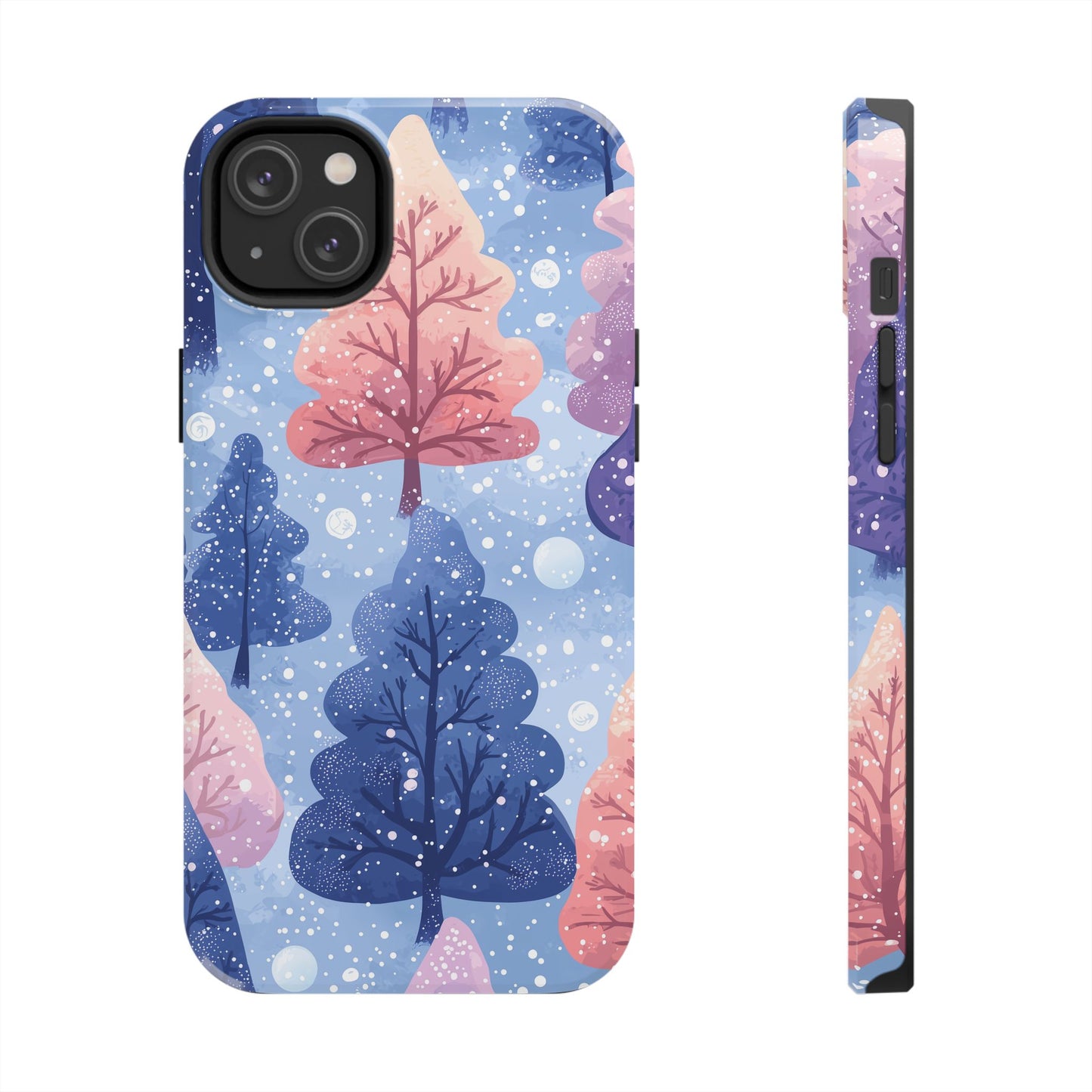 Pink & Purple Winter Wonderland - iPhone Series Case