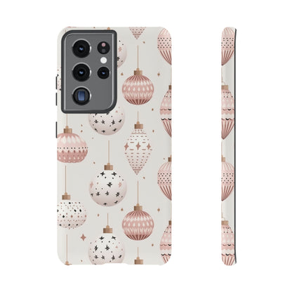 Blush Pink Holiday Ornaments - Samsung Galaxy Series Case