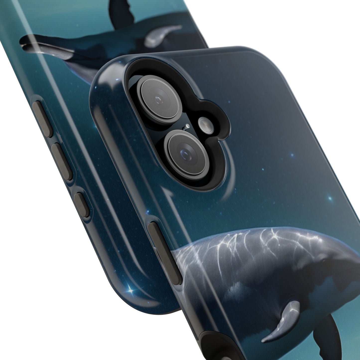 Midnight Ocean Dolphin - MagSafe-Compatible Case