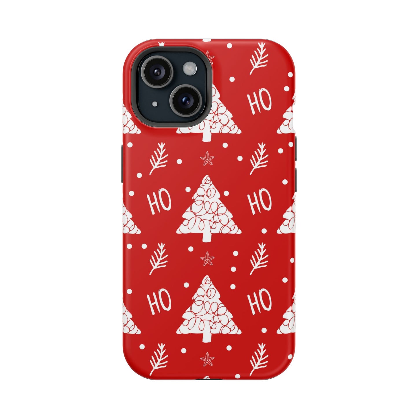 MagSafe iPhone Case: Ho Ho Ho – Christmas Tree Wonderland