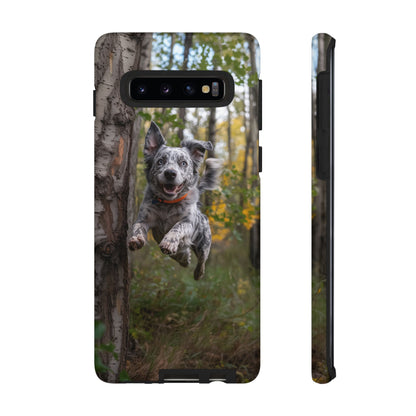 Happy Forest Dog iPhone Case – Nature-Inspired Protective Cover