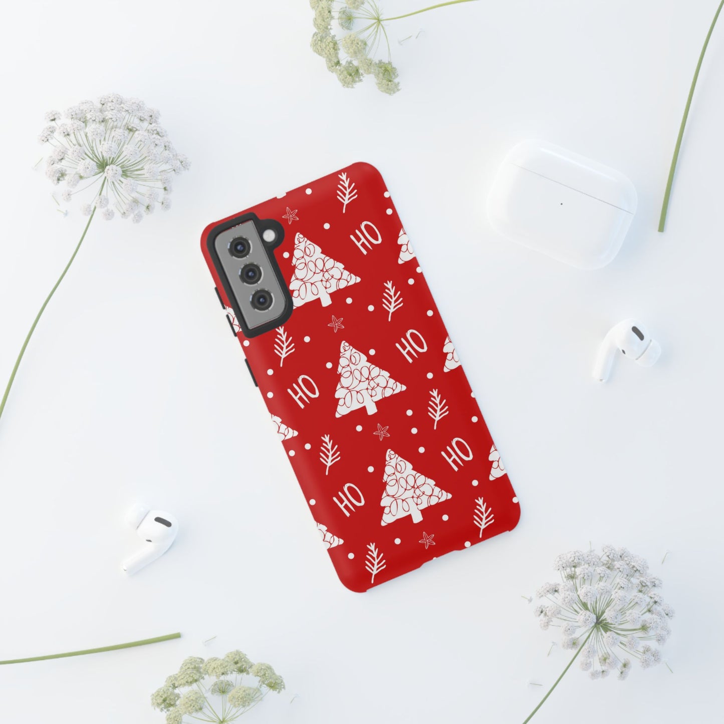 Samsung Galaxy Case: Ho Ho Ho – Christmas Tree Wonderland