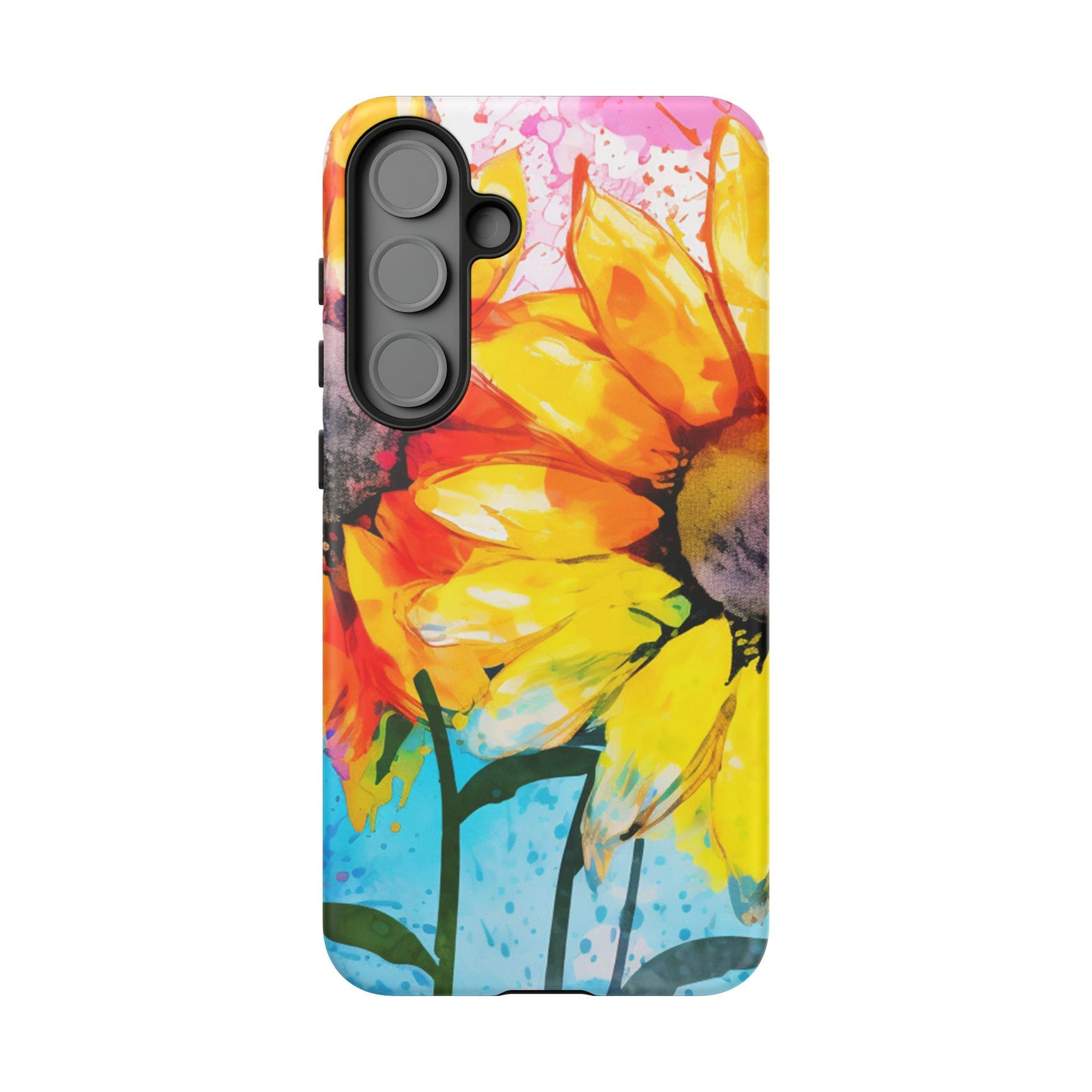 Bold Watercolor Sunflowers - Samsung Galaxy Series Case