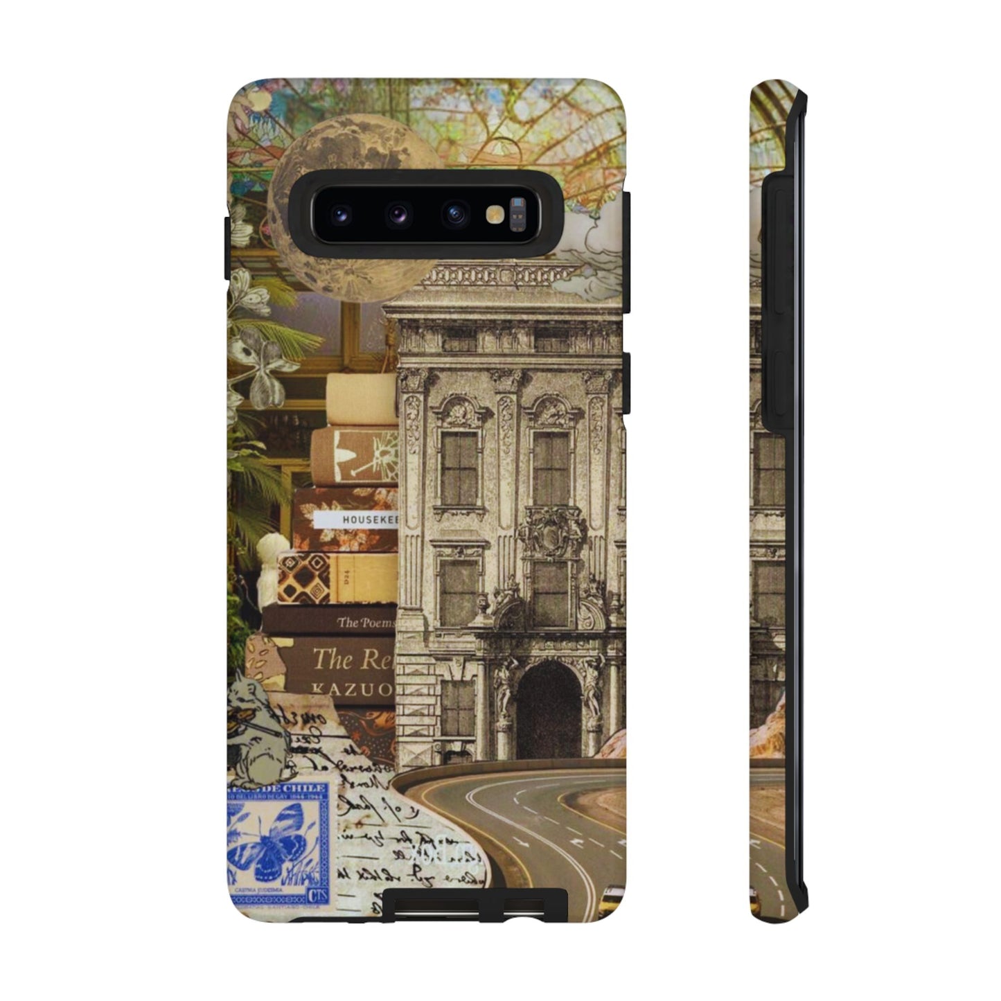 Whimsical Road Trip Collage Samsung Galaxy Case – Dual - Layer Protection with Vintage Art and Adventure Design - BOGO Cases