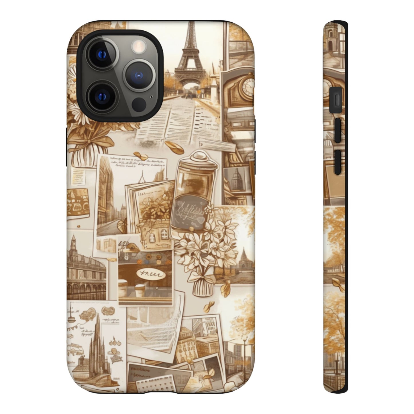 Vintage Collage Case | Travel Inspiration Design