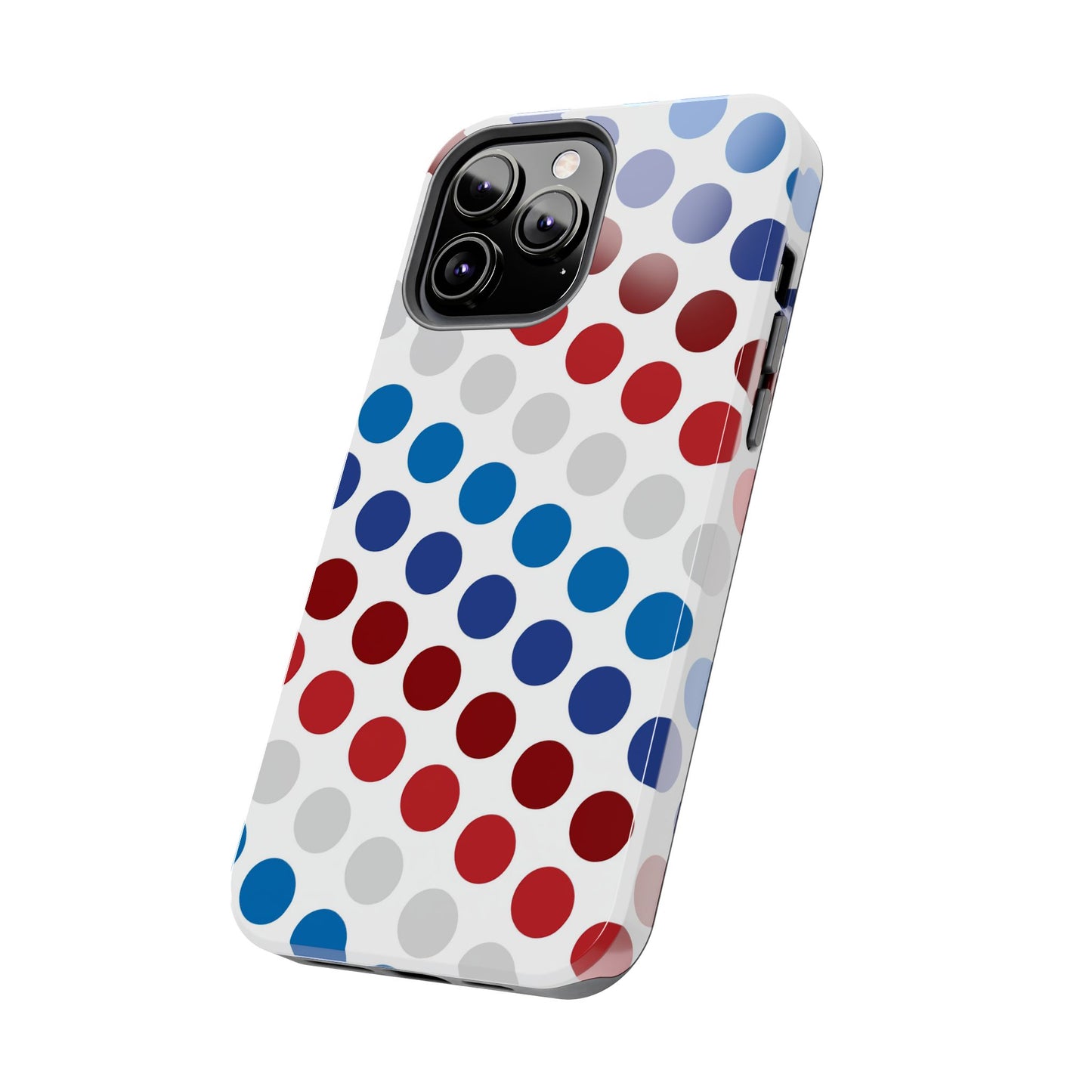 Patriotic Polka Dots - iPhone Case