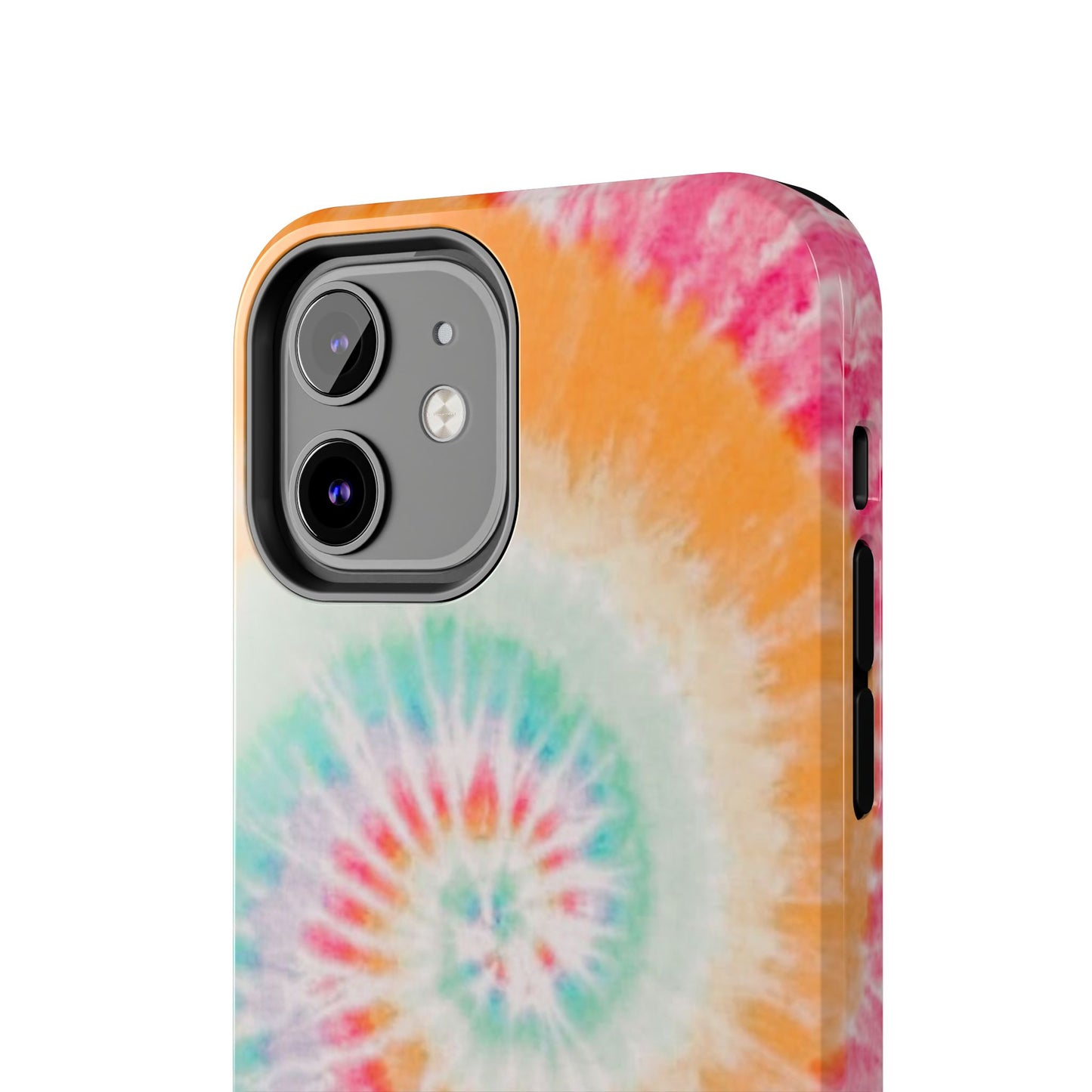 Pastel Swirl Tie-Dye iPhone Case – Soft & Minimalistic Style