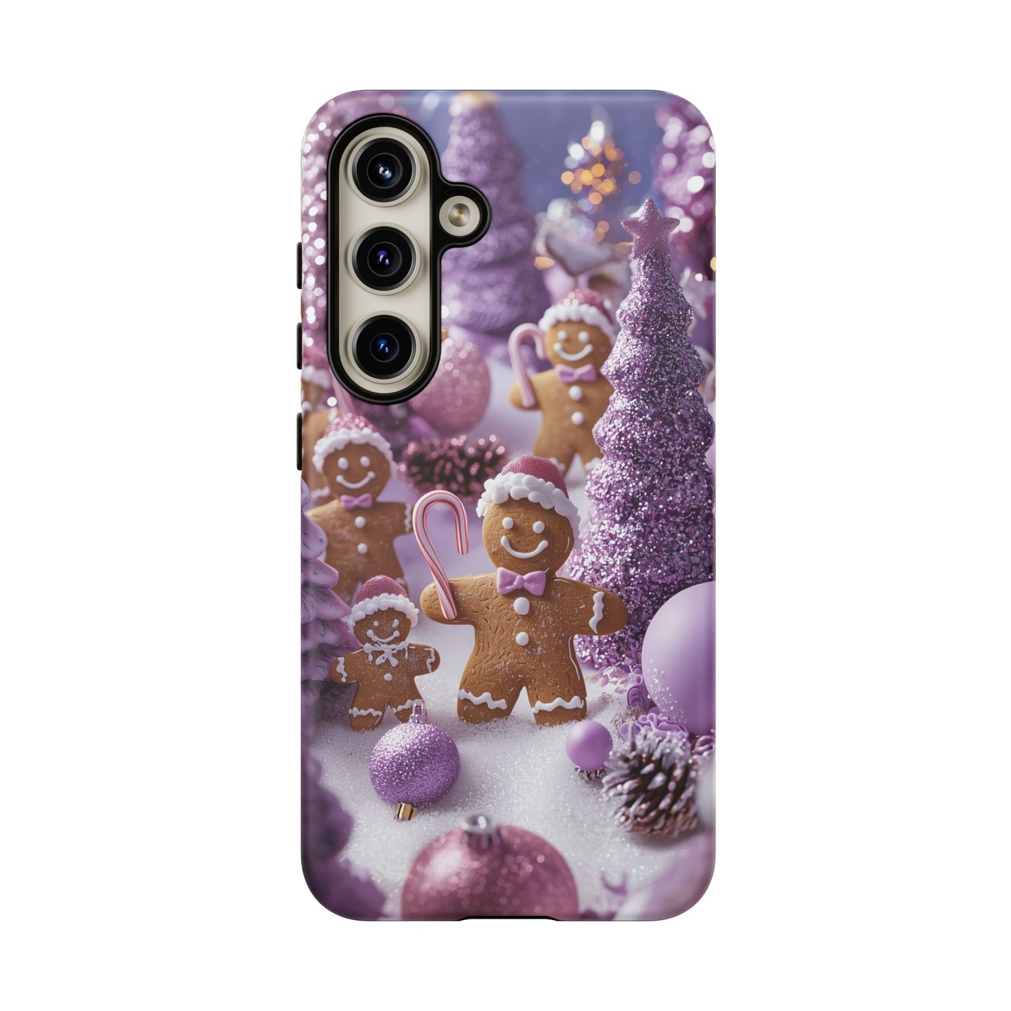 Pink Frosted Gingerbread Forest - Samsung Galaxy Series Case