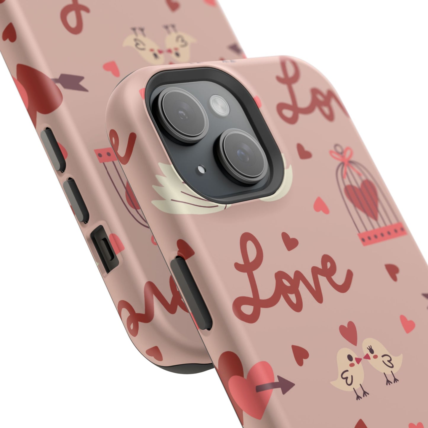 Lovebirds & Swans MagSafe iPhone Case