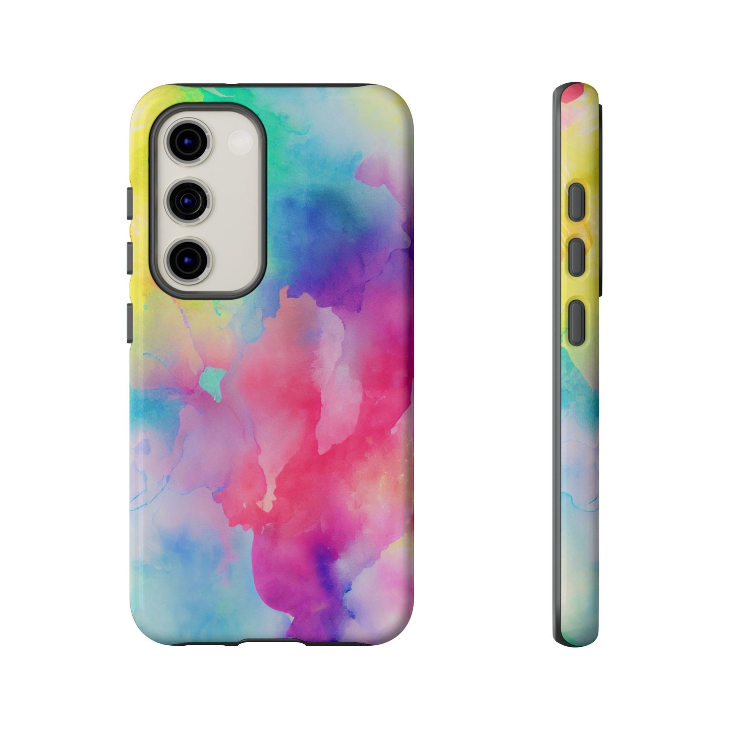 Pastel Watercolor Dream Samsung Galaxy Case – Slim Profile, Glossy Finish