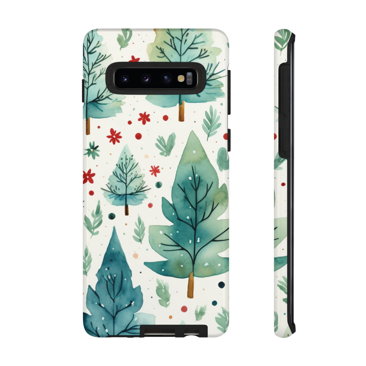 Watercolor Winter Forest -  Samsung Galaxy Series Case