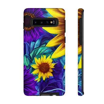 Purple & Gold Sunflower Dream - Samsung Galaxy Series Case