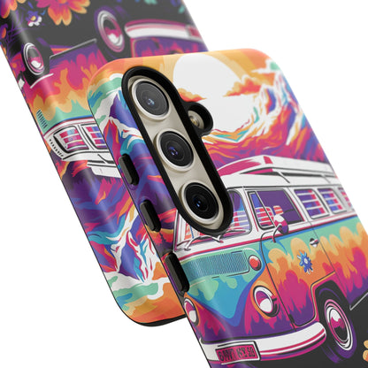 Groovy Floral Sunset Van – Samsung Galaxy Series Case