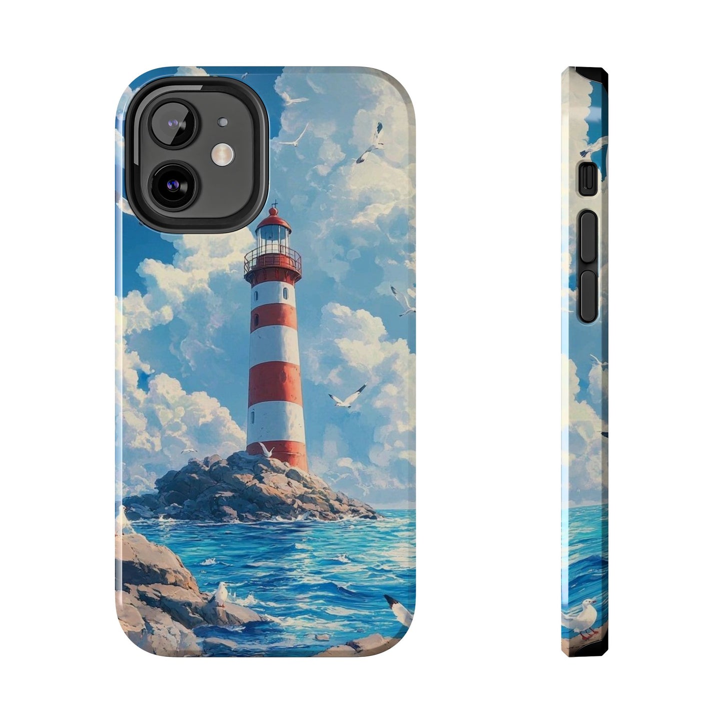 Samsung Galaxy Case - Majestic Lighthouse Scene Design