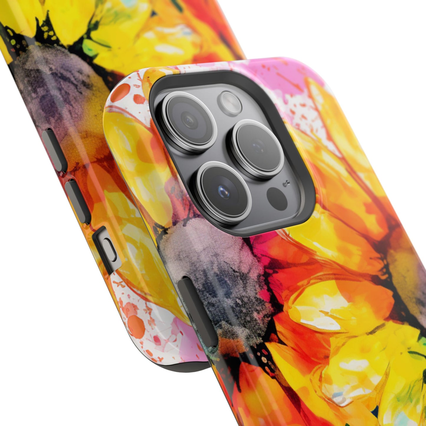 Bold Watercolor Sunflowers - MagSafe iPhone Series Case