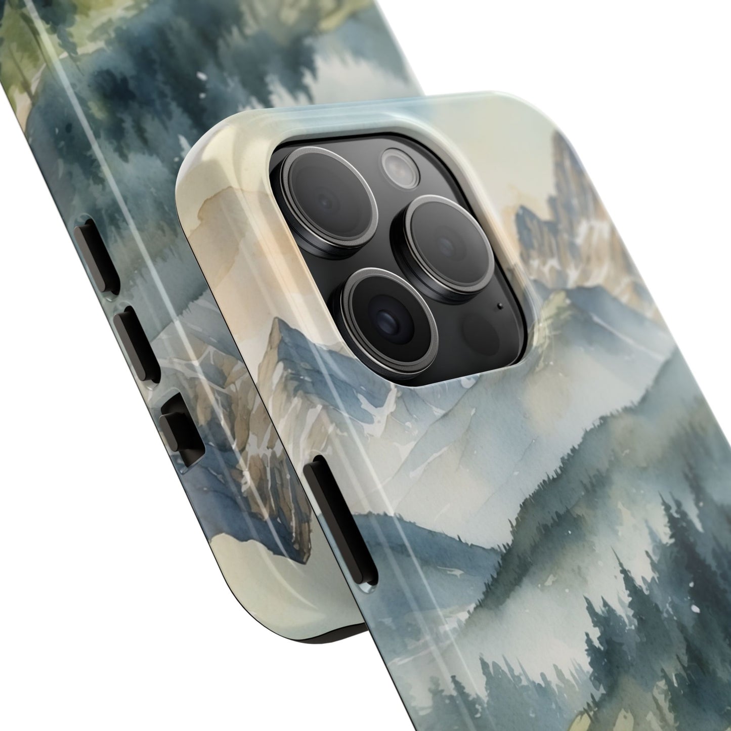 Serene Alpine Forest - iPhone Case