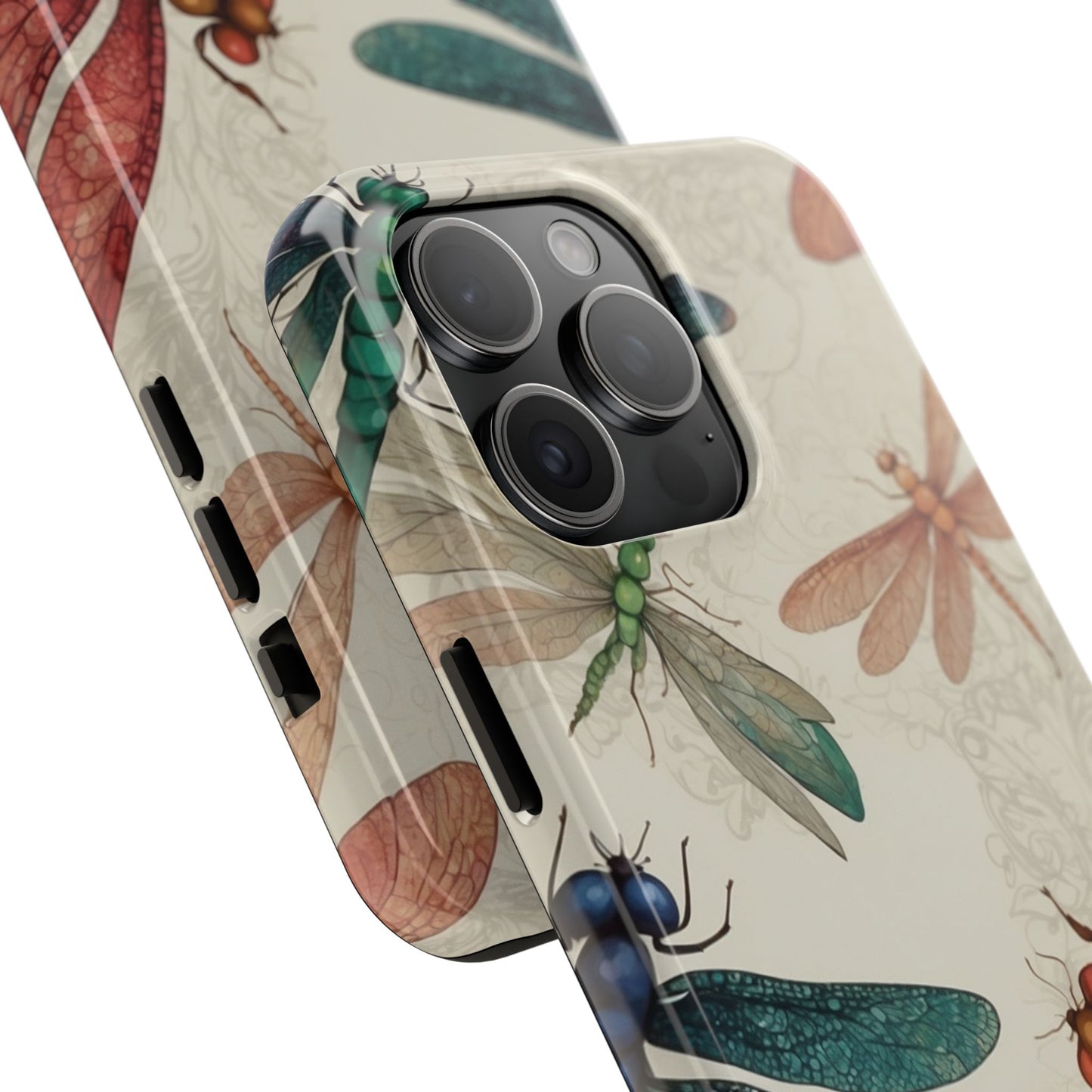 Vintage Dragonfly Garden – iPhone Series Case