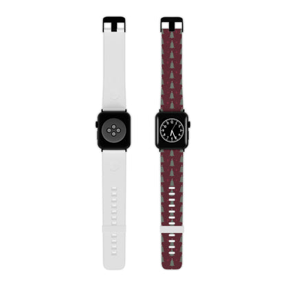  Retro Christmas Tree Pattern Apple Watch Band